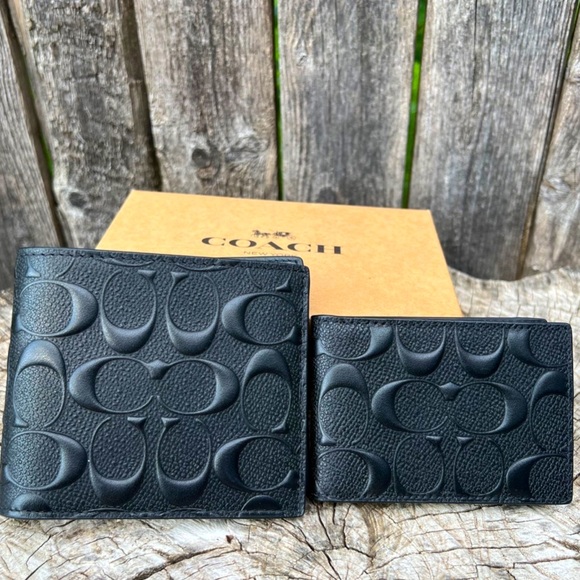 COACH 3-In-1 Wallet Gift Set In Colorblock - Picture 1 of 8